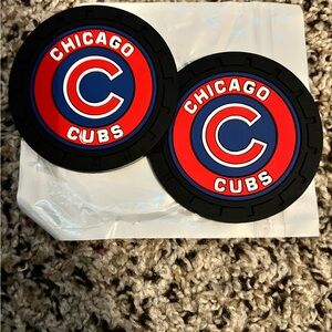 New Chicago Cubs Coasters - Red and Blue